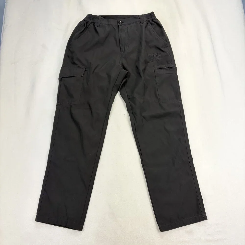 Legendary Women's Black Cargo Joggers Size L -‎ Tapered Track Pants